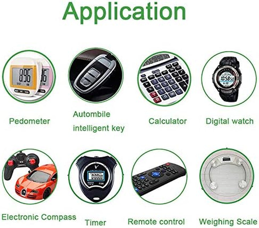 20PCS AG13 LR44 A76 SR44 303 357 1.5V Button Coin Cell Battery