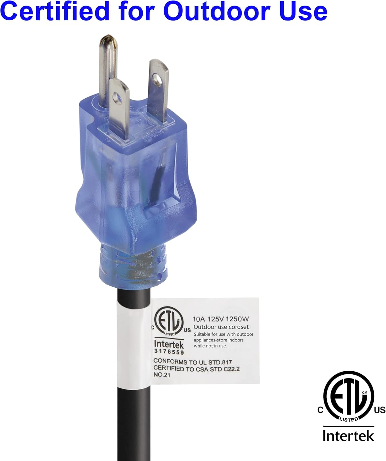 16 Gauge 3Prong Cords (16/3 SJTW & Cord Storage Wheel, Black, 80 Ft - W/Wheel)