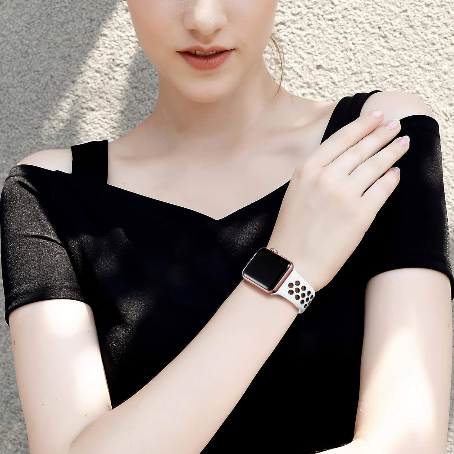 3 Pack Sport Bands Compatible with Apple Watch Band 44Mm 46Mm 45Mm 42Mm 49Mm Men Women,Soft Silicone Breathable Band for Iwatch SE Ultra 3 2 for Iwatch Series 11 10 9 8 7 6 5 4 3 2 1