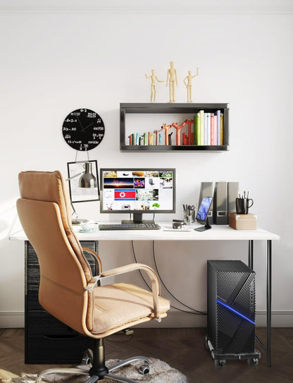 Computer Tower Stand, PC Stand, Adjustable Mobile CPU Stand with Rolling Wheels, PC Tower Stand for Floor Carpet Gaming PC Case, PC Riser for Gamers and Students
